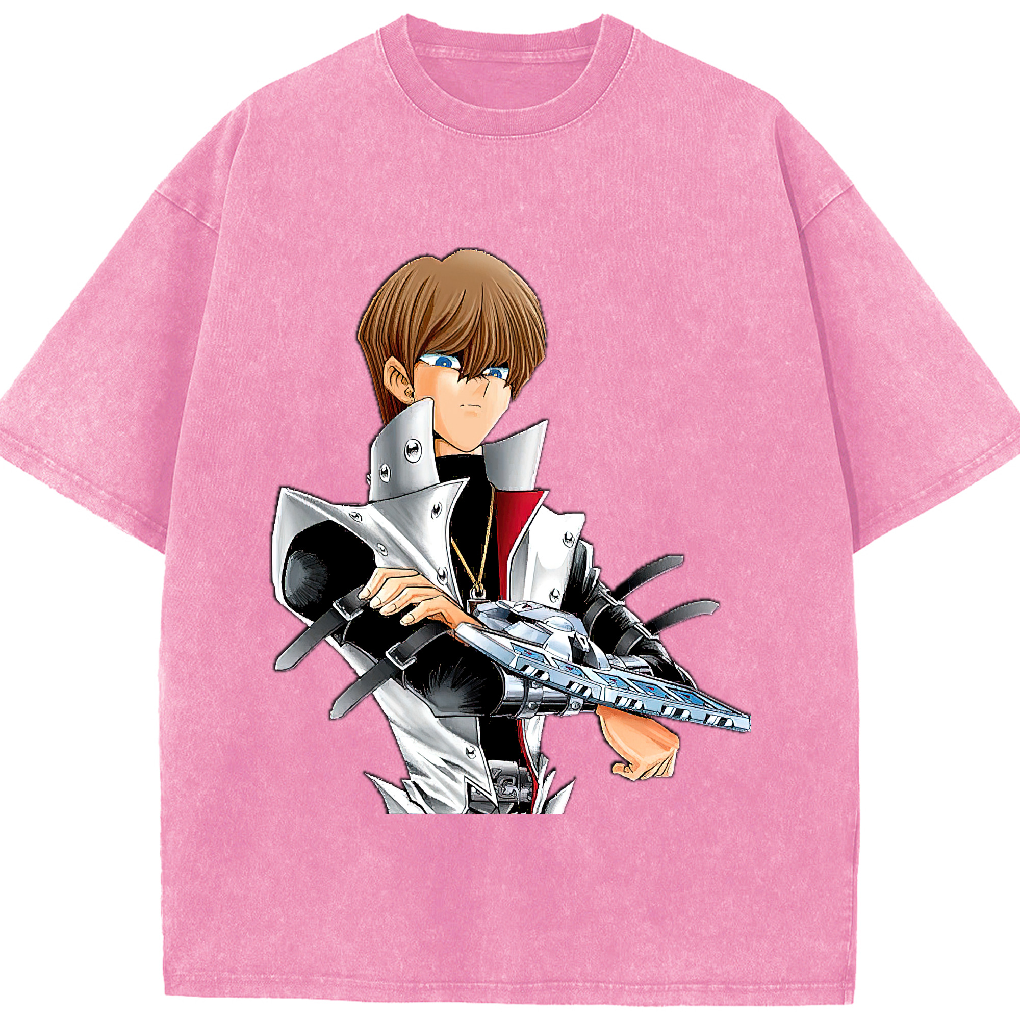 （画像用） 遊☆戯☆王 Yu-Gi-Oh! 綿100% ヴィンテージ風 半袖Tシャツ（フロントプリント）